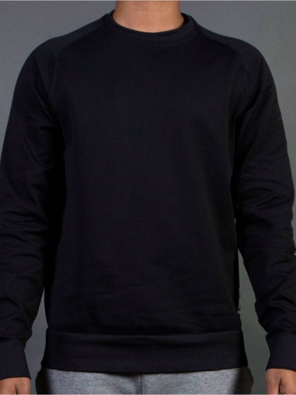 Adidas Men AARC Fleece Sweatshirt CE3493 Black Sz L